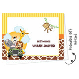 Personalised Gift Notecard - Jungle Safari