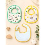 5 Pcs Set Woodland assorted Print Soft Muslin Adjustable Button Closure set