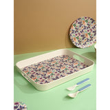 Butterfly Theme 7 pcs Eco friendly Bamboo Fibre Meal set