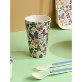 Butterfly Theme 7 pcs Eco friendly Bamboo Fibre Meal set