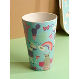 Magical Unicorn Theme 7 pcs Eco friendly Bamboo Fibre Meal set