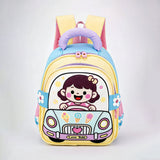 Blue Girl Car Ride Backpack for Toddlers & Kids