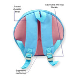Mini Size Blue Shell Nursey and Early school Backpack for Pre toddlers, 2 years-5 years