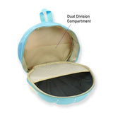 Mini Size Blue Shell Nursey and Early school Backpack for Pre toddlers, 2 years-5 years