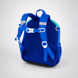 Cobalt Blue & Red Car Soft Neoprene Backpack for Toddlers & Kids
