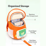 Dino Flip Cap Series soft Neoprene toddlers Kids backpack