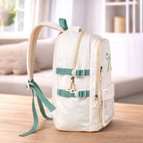 Ivory Bow Multi-Pocket School Backpack for Kids & Teens