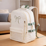 Ivory Bow Multi-Pocket School Backpack for Kids & Teens