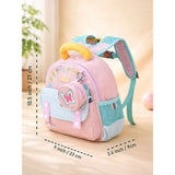 Mini Pink & Blue Butterfly toddlers Backpack for nursery school and travel