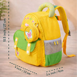 Mini Yellow & Green Butterfly toddlers Backpack for nursery school and travel