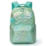 3pcs Shiny Mint Star Matching Backpack, Lunch Bag and Stationery Pouch, 8 yrs to Adults