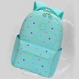 3pcs Mint Mini Heart Matching Backpack, Lunch Bag and Stationery Pouch