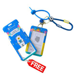 3pcs Mint Mini Heart Matching Backpack, Lunch Bag and Stationery Pouch