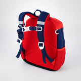 Navy & Red Car Soft Neoprene Backpack for Toddlers & Kids