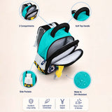 Yellow 3D 3d Trucker Baby Backpack for Toddlers & Kids