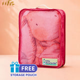 Giraffe Happy Day Super Soft Muslin Cotton Blanket for Newborns & Infants with Free Storage Pouch