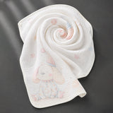 Moonlight Puppy Dreams, Super Soft Muslin Cotton Blanket for Newborns & Infants with Free Storage Pouch