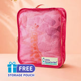 Panda & Giraffe Super Soft Muslin Cotton Blanket for Newborns & Infants with Free Storage Pouch