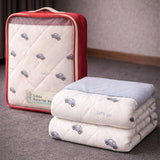 Grey Car Theme Soft Cotton Winter Wrapper with Hood for Newborn & Infants with Free storage Pouch