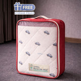 Grey Car Theme Soft Cotton Winter Wrapper with Hood for Newborn & Infants with Free storage Pouch