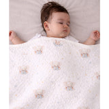 Superhero Elephant Theme Soft Quilted Cotton Winter Wrapper with Hood for Newborn & Infants with Free storage Pouch
