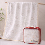 Wreath Wooland Theme Soft Quilted Cotton Winter Wrapper with Hood for Newborn & Infants with Free storage Pouch