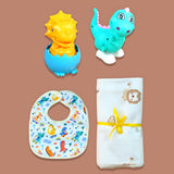 15 pcs Yellow Blessed Home cane basket Neutral gender Newborn Hamper/Giftbox set for Newborn Baby Girl/Boy, 0-6 months