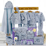 Newborn Baby Boy/Baby Girl 21 pcs Gift Box, Blue (0 - 12 Months)