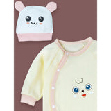 23pcs Pink White Googly Eyes, Newborn Baby Girl/ Boy Gift Box , all season wear Gift Hamper, (0 - 12 months)