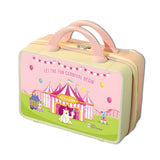 23pcs Purple Bow Newborn Baby Girl Gift Box, All Season Wear Hamper with Suitcase, (0-12 months)