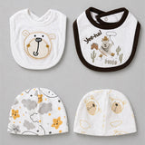 25 pcs, Twin Boys White cane basket themed Newborn Baby Boy, All Season wear, Gift Hamper set, 0-6 months