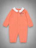 9 Pcs Peach Fishy Print Newborn Baby All Season Wear, Net Gift Hamper set, 0-6 months