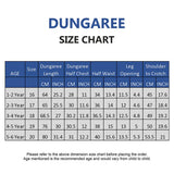 Lion Denim Dungaree for Toddlers and Kids (No T-Shirt Included)