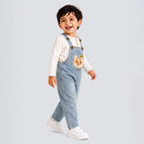 Sleepy Foxy Denim Dungaree for Toddlers and Kids (No T-Shirt Included)