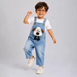 Specs Puppy Denim Dungaree for Toddlers and Kids (No T-Shirt Included)