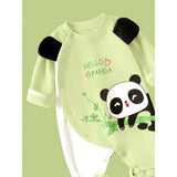 21 pcs Green Panda Birthday Gift Hamper set for Baby with Gift Box