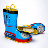 Mr. Bullet Express, flexible Rubber Rain Gumboots for Kids