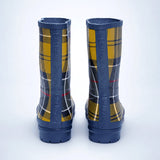Ms. Chestnut Square, Flexible Rubber Rain Gumboots for Adults