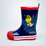 Mr. Dino Harris, flexible Rubber Rain Gumboots for Kids