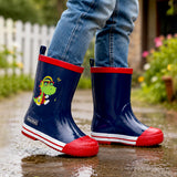 Mr. Dino Harris, flexible Rubber Rain Gumboots for Kids