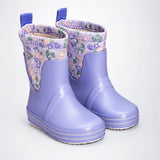 Ms. Lavendar Taylor, flexible Rubber Rain Gumboots for Toddlers & Kids