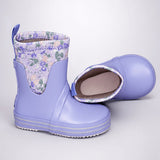Ms. Lavendar Taylor, flexible Rubber Rain Gumboots for Toddlers & Kids