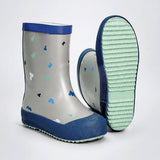 Mr.Letter Bold, flexible Rubber Rain Gumboots for Toddlers & Kids