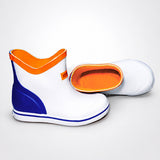 Mr. Max Tyson, Colorblock ankle length flexible Rubber Rain Gumboots for toddlers & Kids