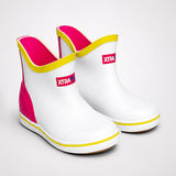 Ms. Mia Tyson, Colorblock ankle length flexible Rubber Rain Gumboots for toddlers & Kids