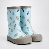 Mr.Neptune Shell, flexible Rubber Rain Gumboots for Toddlers & Kids