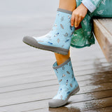 Mr.Neptune Shell, flexible Rubber Rain Gumboots for Toddlers & Kids