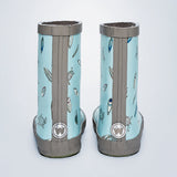Mr.Neptune Shell, flexible Rubber Rain Gumboots for Toddlers & Kids