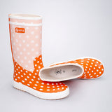 Ms. Polly Pepper, flexible Rubber Rain Gumboots for Kids