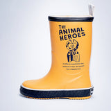 Mr. Zoe Safari, Flexible Rubber Rain Gumboots for Toddlers & Kids